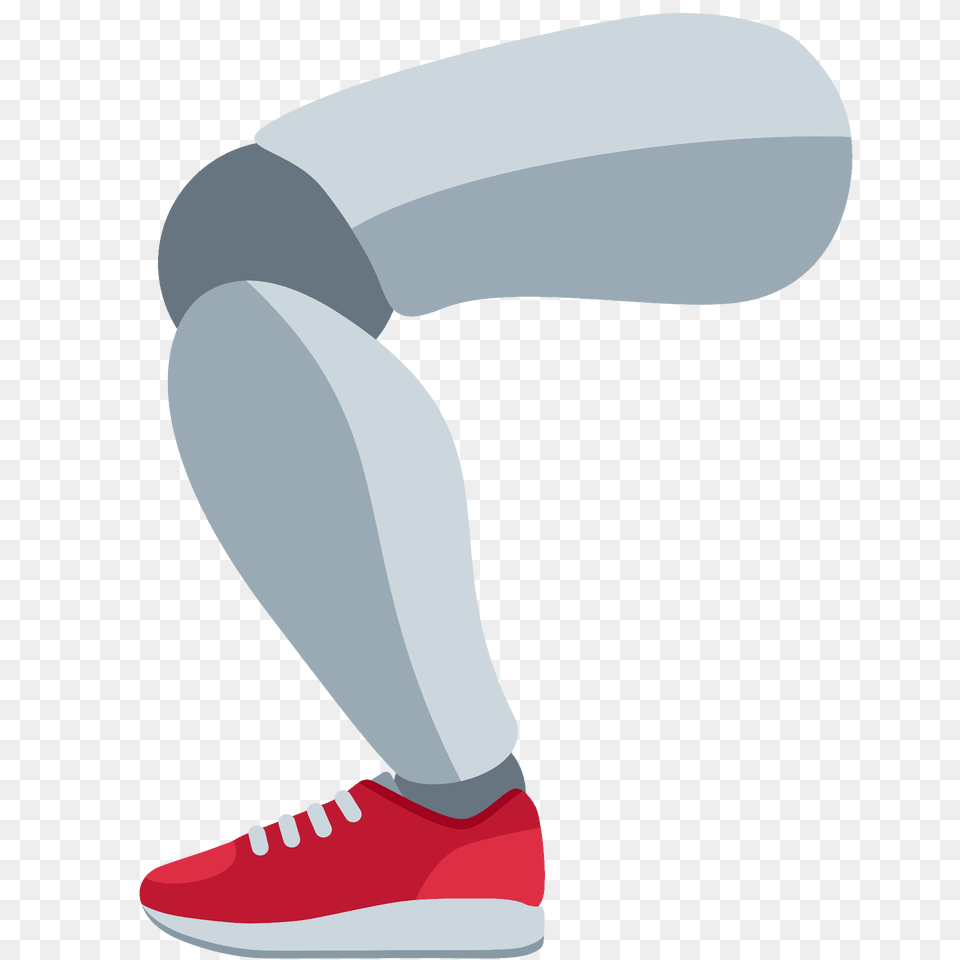 Mechanical Leg Emoji Clipart, Clothing, Footwear, Shoe, Sneaker Free Png Download