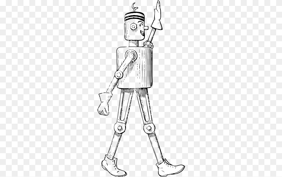 Mechanical Man Side View Man Side View, Person, Stencil, Clothing, Footwear Png