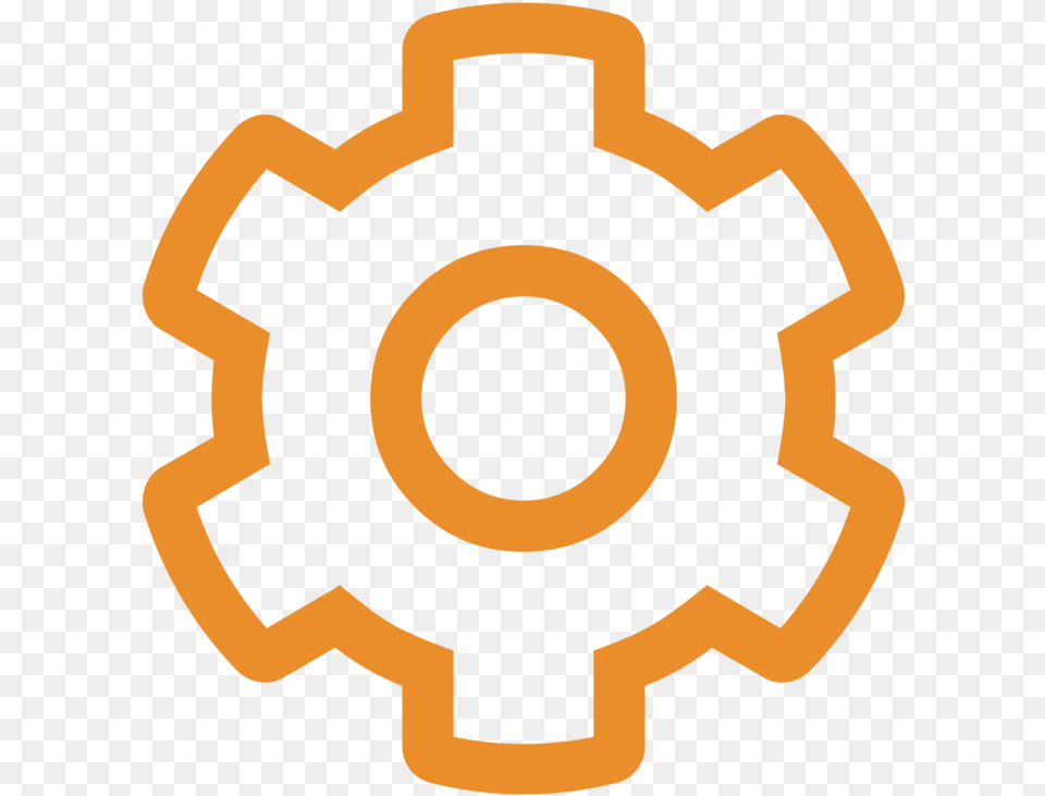 Mechanical Skills Gear Cog Mini Icon, Machine, Cross, Symbol Png Image