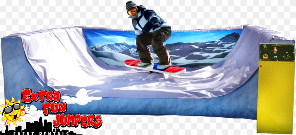 Mechanical Snowboard Ride, Adventure, Snowboarding, Snow, Person Png