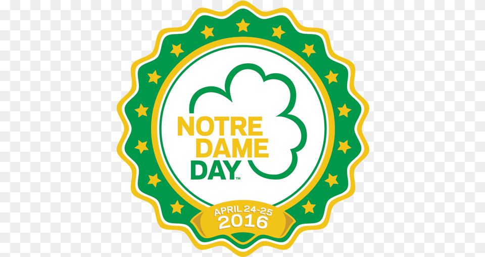 Mechatronic Football Club Mfcnd Notre Dame Day 2018 Boutique Baby Clothing Logo, Badge, Symbol, Sticker Png Image