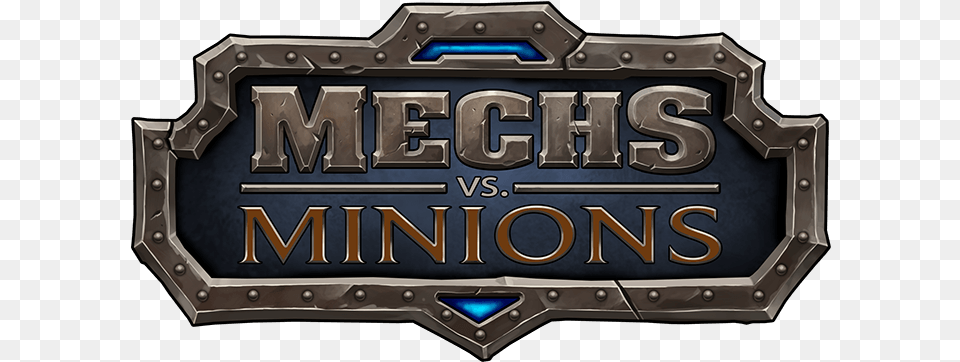 Mechs Vs Minions Logo Image With No Mechs Vs Minions Logo, Badge, Symbol, Mailbox, Emblem Free Transparent Png