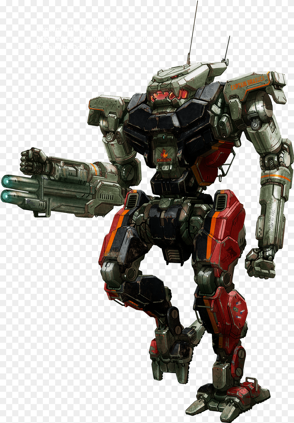 Mechwarrior Panther, Robot, Toy Free Png