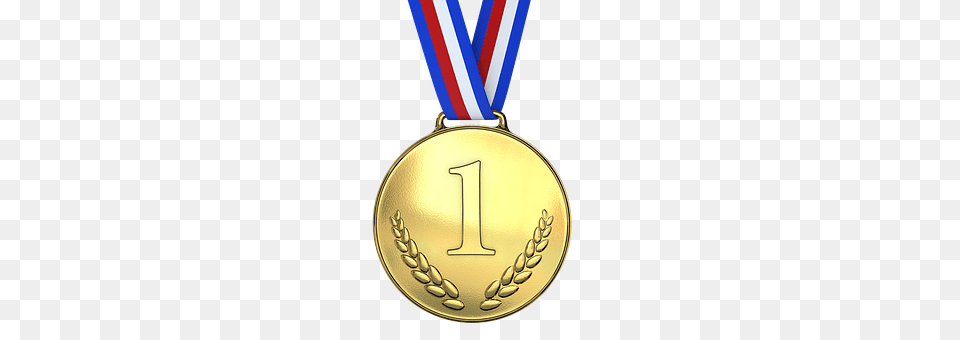 Medal Gold, Gold Medal, Trophy, Accessories Free Png