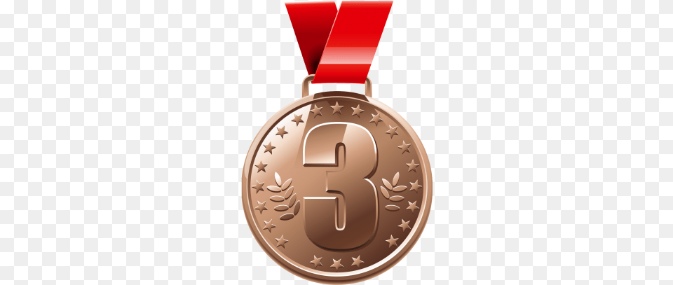 Medal, Gold, Bronze, Gold Medal, Trophy Png Image