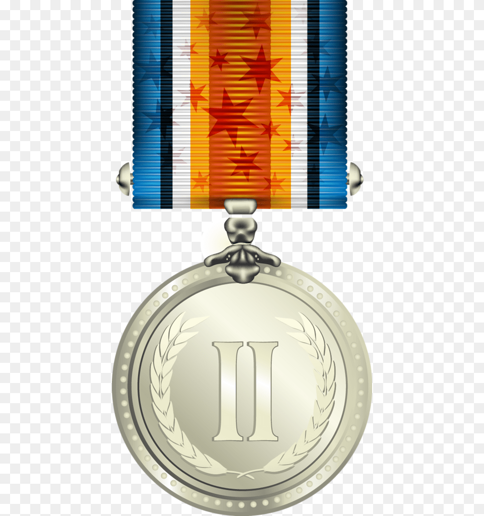 Medal And Order Vector Preobrazovannij Silver Medal, Gold, Gold Medal, Trophy, Baby Png Image
