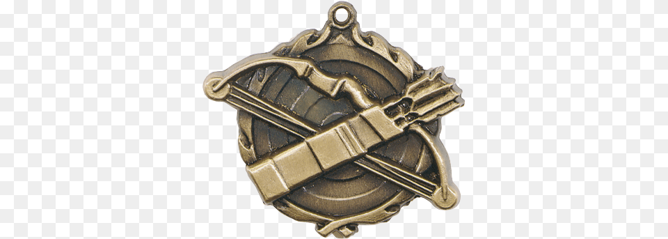 Medal Archery 1 34quot Wreath Edging, Badge, Bronze, Logo, Symbol Png