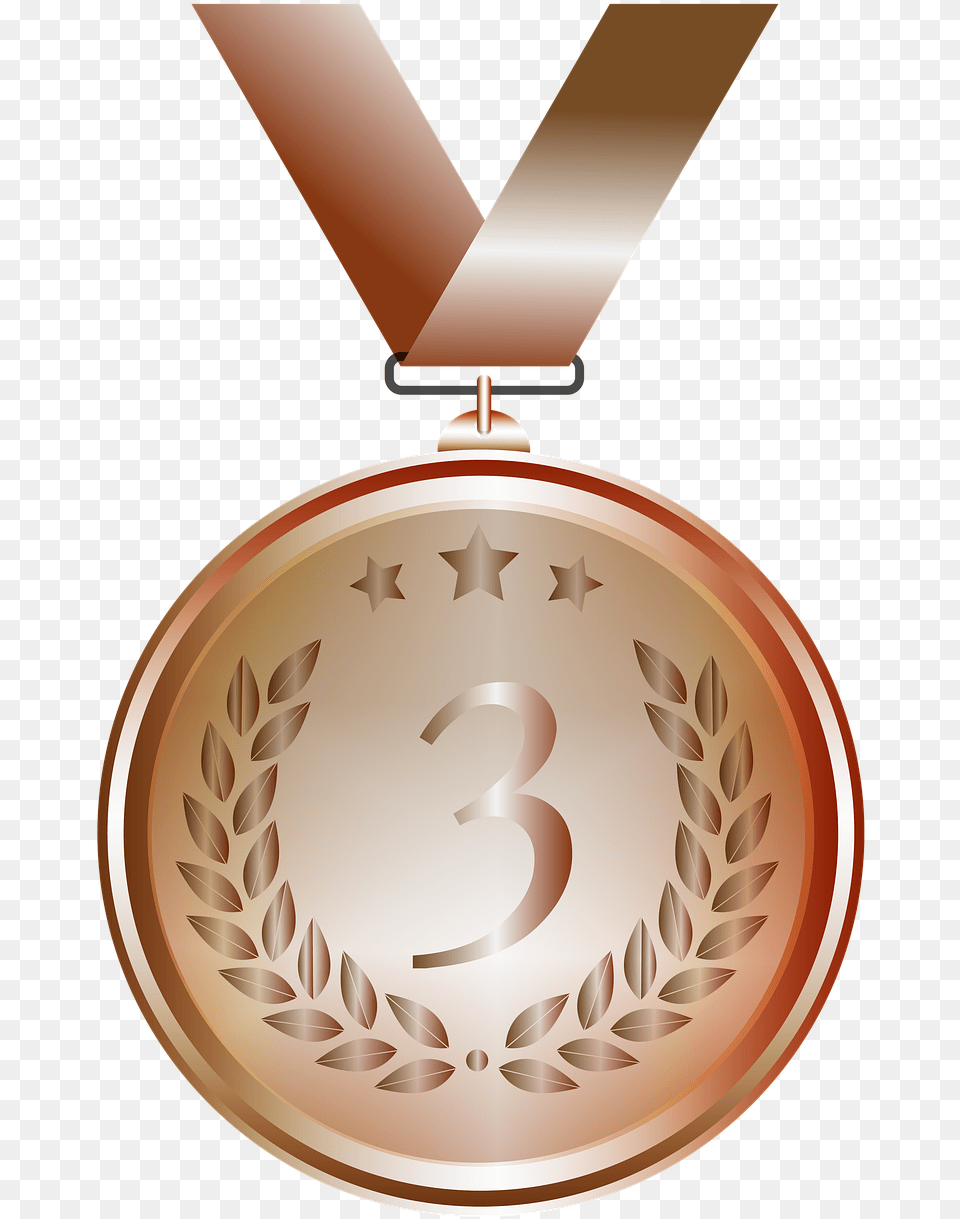 Medal Bronze Design Photo Gold Medal, Accessories Free Png Download