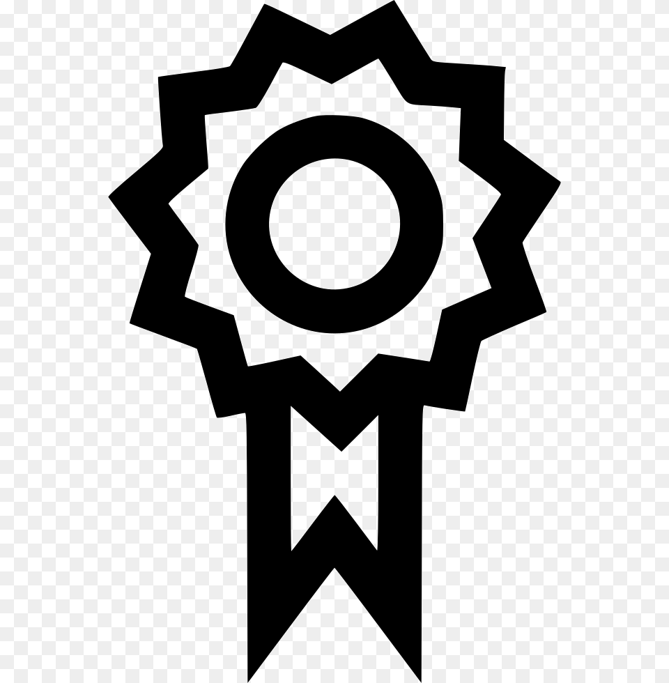 Medal Certification It Software Badge Prize Icon, Machine, Cross, Symbol, Gear Png
