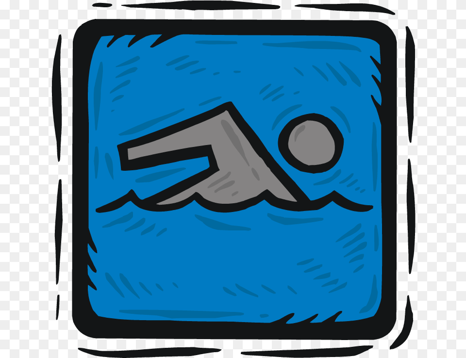 Medal Clipart Olympic Swimmer Signs Of People Swimming, Monitor, Screen, Computer Hardware, Electronics Png Image