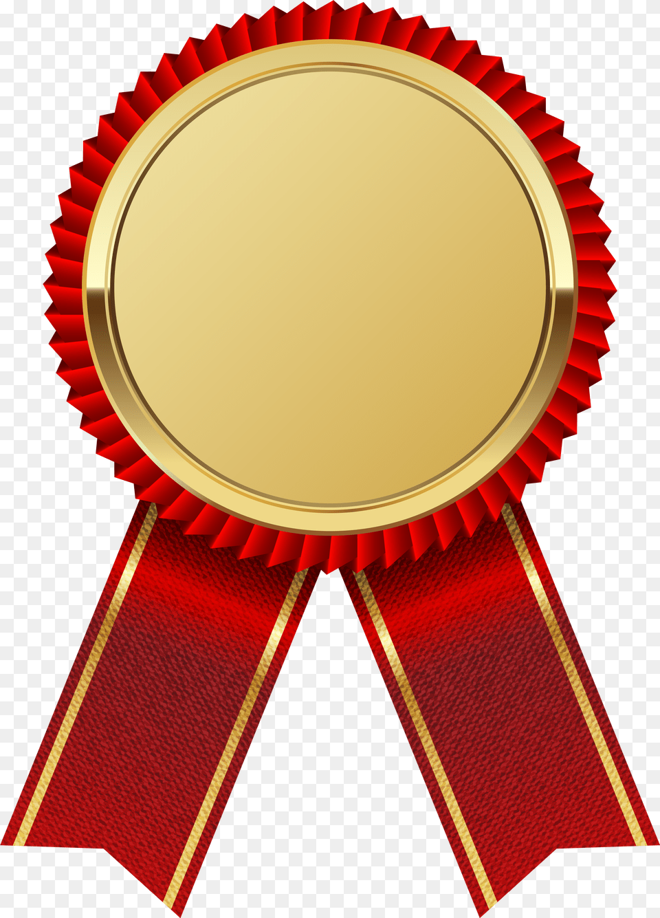 Medal Gold Ribbon Red Image, Gold Medal, Trophy, Logo, Badge Png