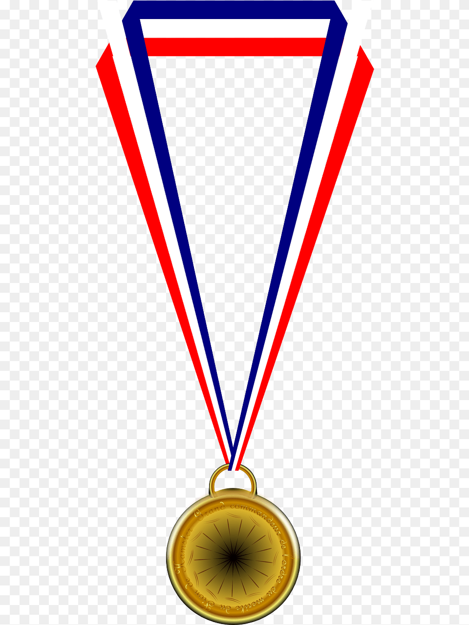 Medal Medallion Winner Ribbons And Medal, Gold, Gold Medal, Trophy, Accessories Free Transparent Png
