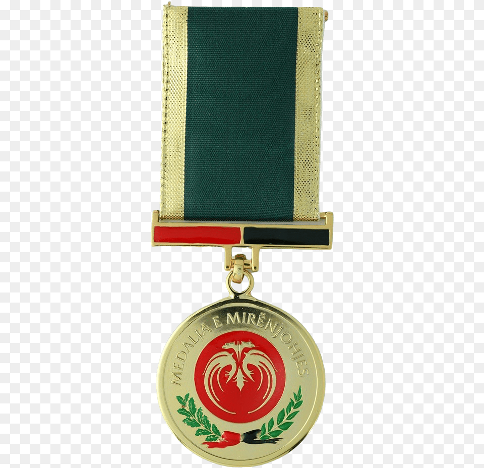 Medal Of Gratitude Albania Wikipedia Gold Medal, Accessories, Jewelry, Locket, Pendant Free Png Download
