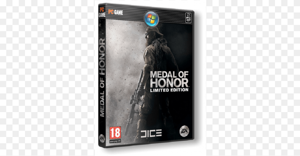 Medal Of Honor 2010 Pc Dvd Computer Game Medal Of Honor 2010, Adult, Male, Man, Person Png