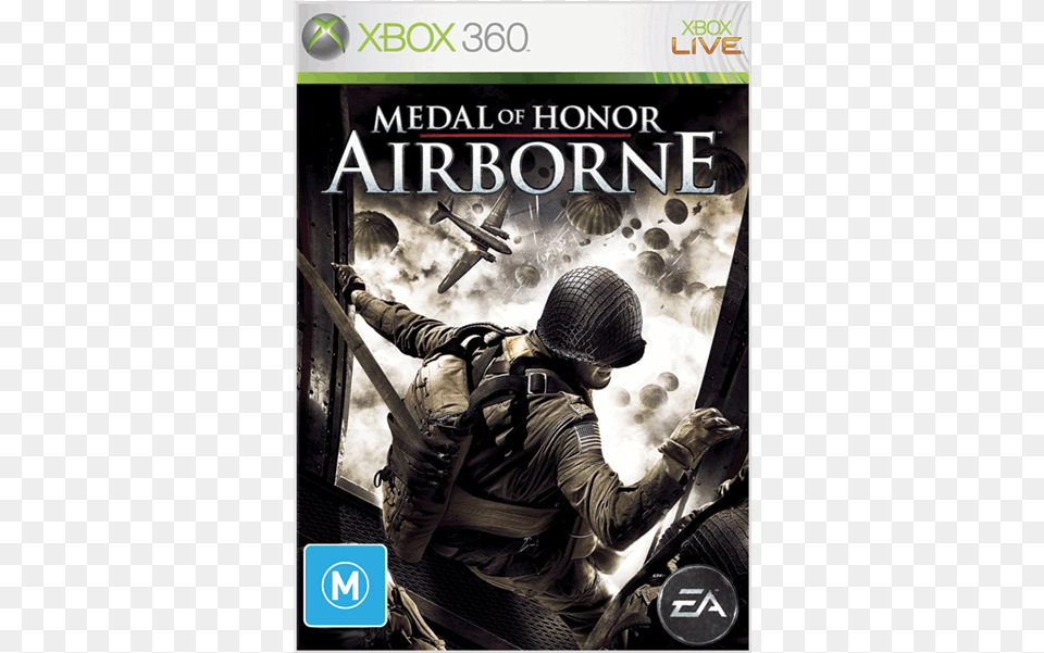 Medal Of Honor Airborne Pc, Publication, Book, Adult, Person Free Png Download