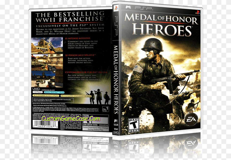 Medal Of Honor Heroes, Advertisement, Poster, Adult, Person Free Transparent Png