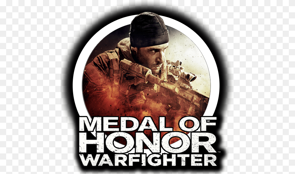 Medal Of Honor Warfighter Icon, Poster, Advertisement, Photography, Person Png Image