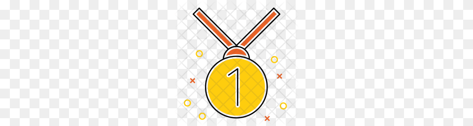 Medal Position Trophy Winner Gold First Award Icon Free Transparent Png