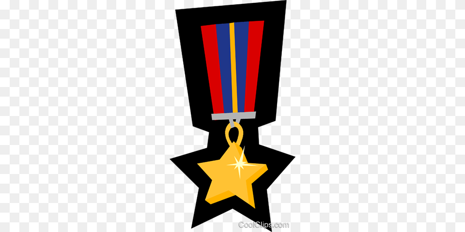 Medal Royalty Vector Clip Art Illustration, Gold, Gold Medal, Trophy, Symbol Free Png
