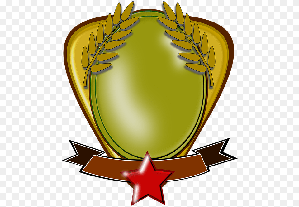 Medal The Medallion The Prize Gold Champion Emblem, Symbol, Logo Free Transparent Png
