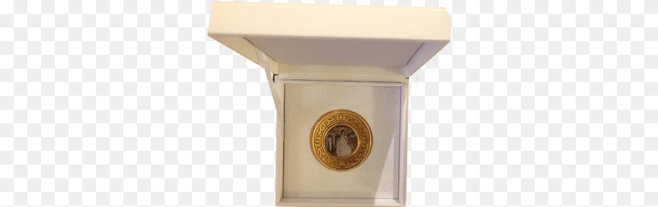 Medallion In Leather Box Medal, Mailbox Png