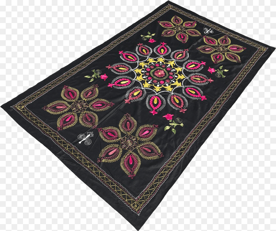 Medallion Tapestry Embroidery, Home Decor, Pattern, Rug, Art Free Png Download