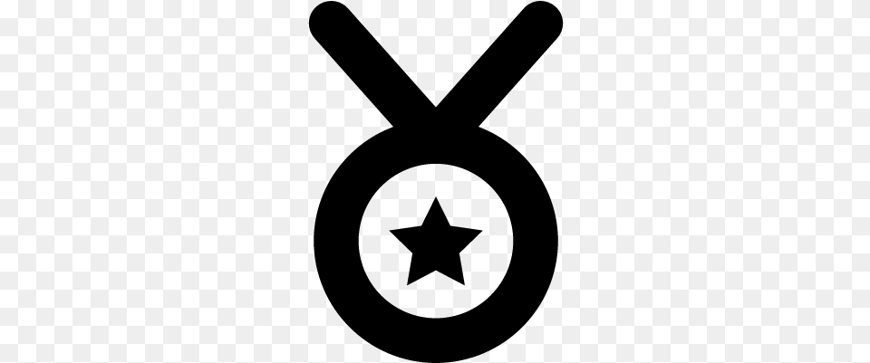 Medallion With Star Outline Variant Vector Sparta Praga Logo, Gray Free Transparent Png