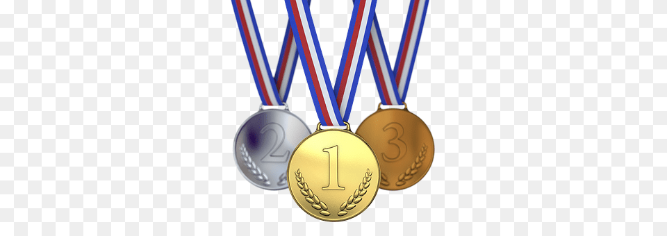 Medals Gold, Gold Medal, Trophy Png Image