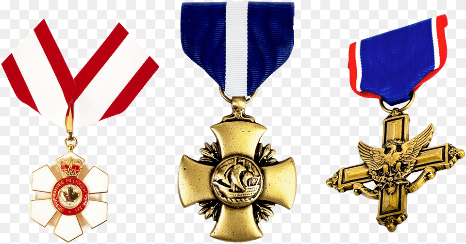 Medals Of Honor Achievement Earn Honor Medal Hq Cross Medal, Gold, Gold Medal, Trophy, Symbol Png Image