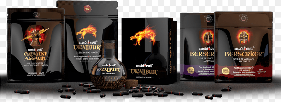 Medi Evil Products Available At Dr Shox Liqueur Coffee, Advertisement, Bottle, Poster, Cosmetics Free Png