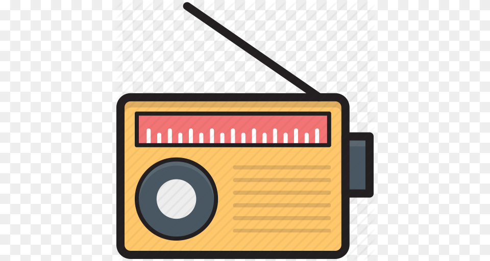 Media Old Radio Radio Radio Set Transmission Icon, Electronics, Scoreboard Free Png Download