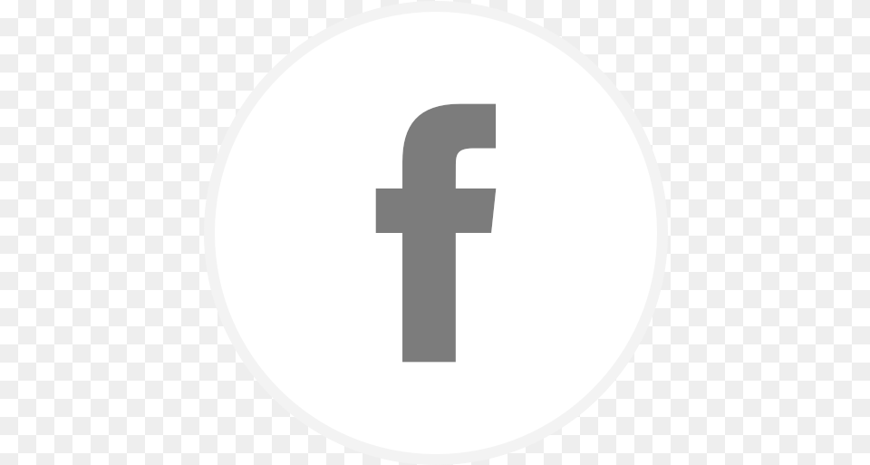 Media Online Facebook Social Icon White Social Media Bar, Cross, Symbol, Cutlery Png Image