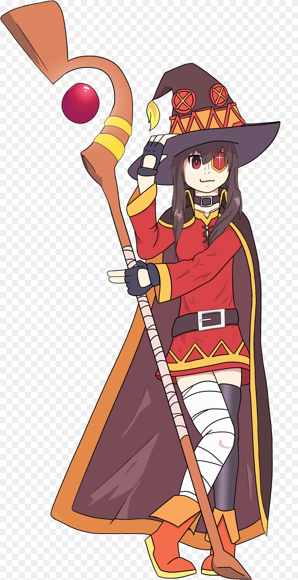 Mediamegumin Megumin Adult, Male, Man, Person Free Transparent Png