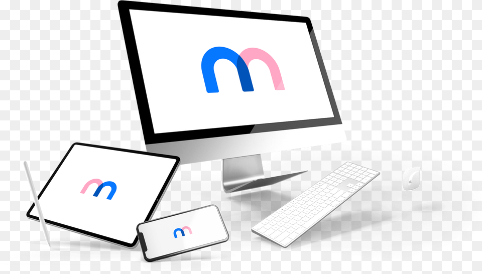 Mediamodifier Mockup Generator Responsive Web App Templates Mockup Responsive 3d, Computer, Computer Hardware, Computer Keyboard, Electronics Free Png