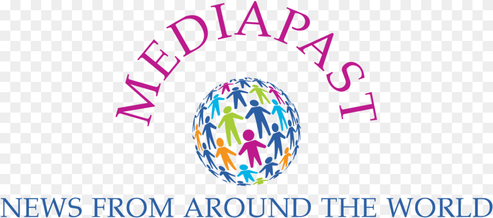 Mediapast Logo Circle, Sphere, Person, Text Png Image
