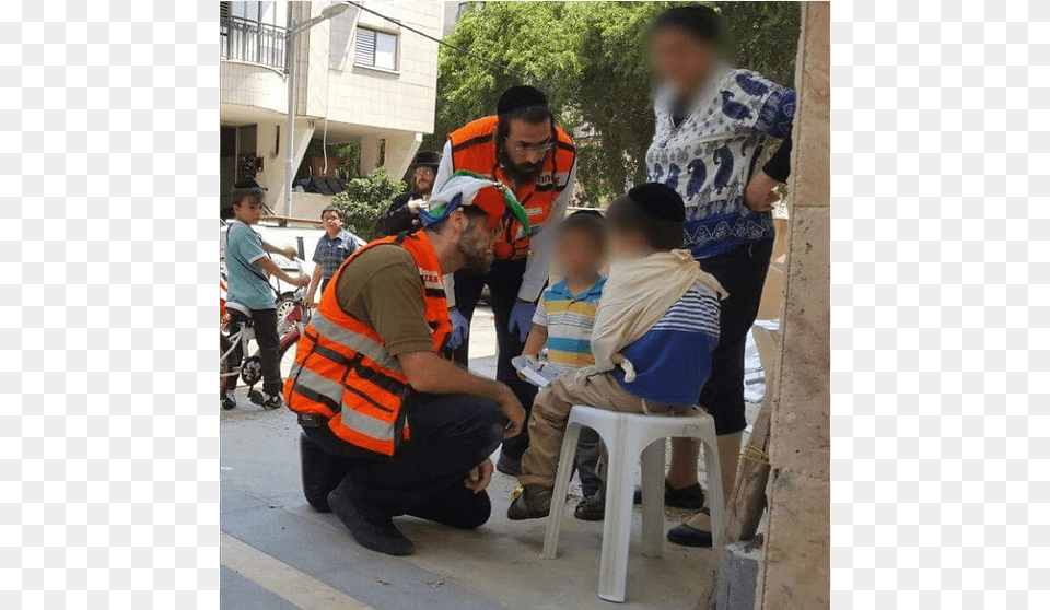 Medic Dons Clown Costume To Treat Israeli Boy Hit By Toddler, Adult, Child, Person, Man Free Transparent Png