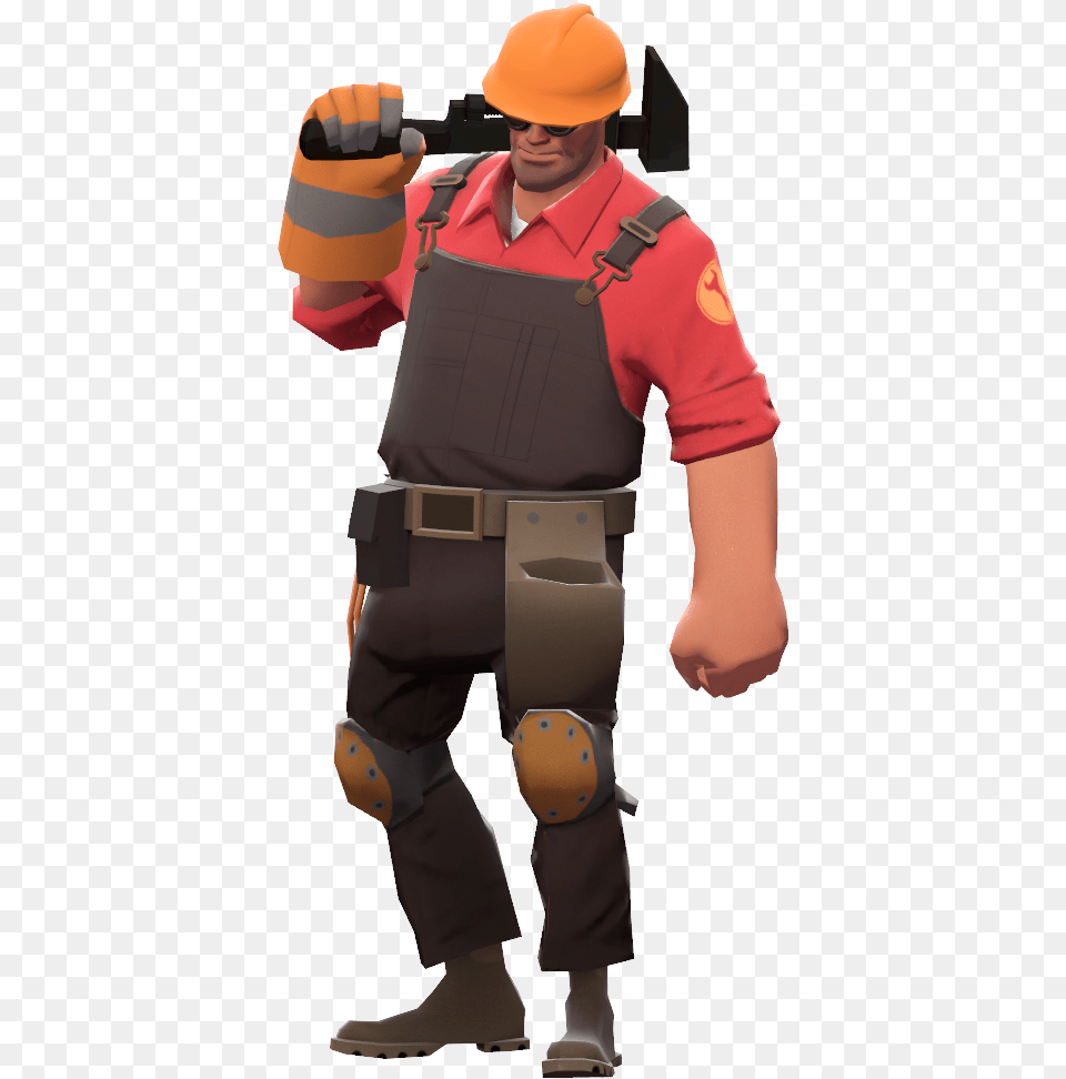 Medic Tf2 Engineer, Clothing, Person, Vest, Worker Png