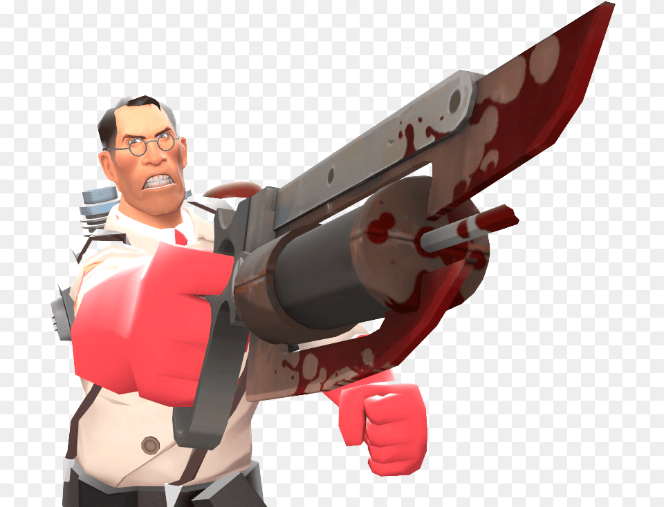 Medic Tf2 Spinal Tap, Weapon, Firearm, Accessories, Glasses Free Png