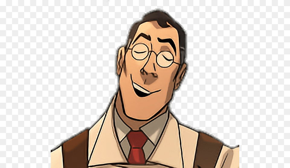 Medic Tf2medic Tf2comics Tf2 Medic Comic Face, Person, Adult, Man, Male Free Transparent Png