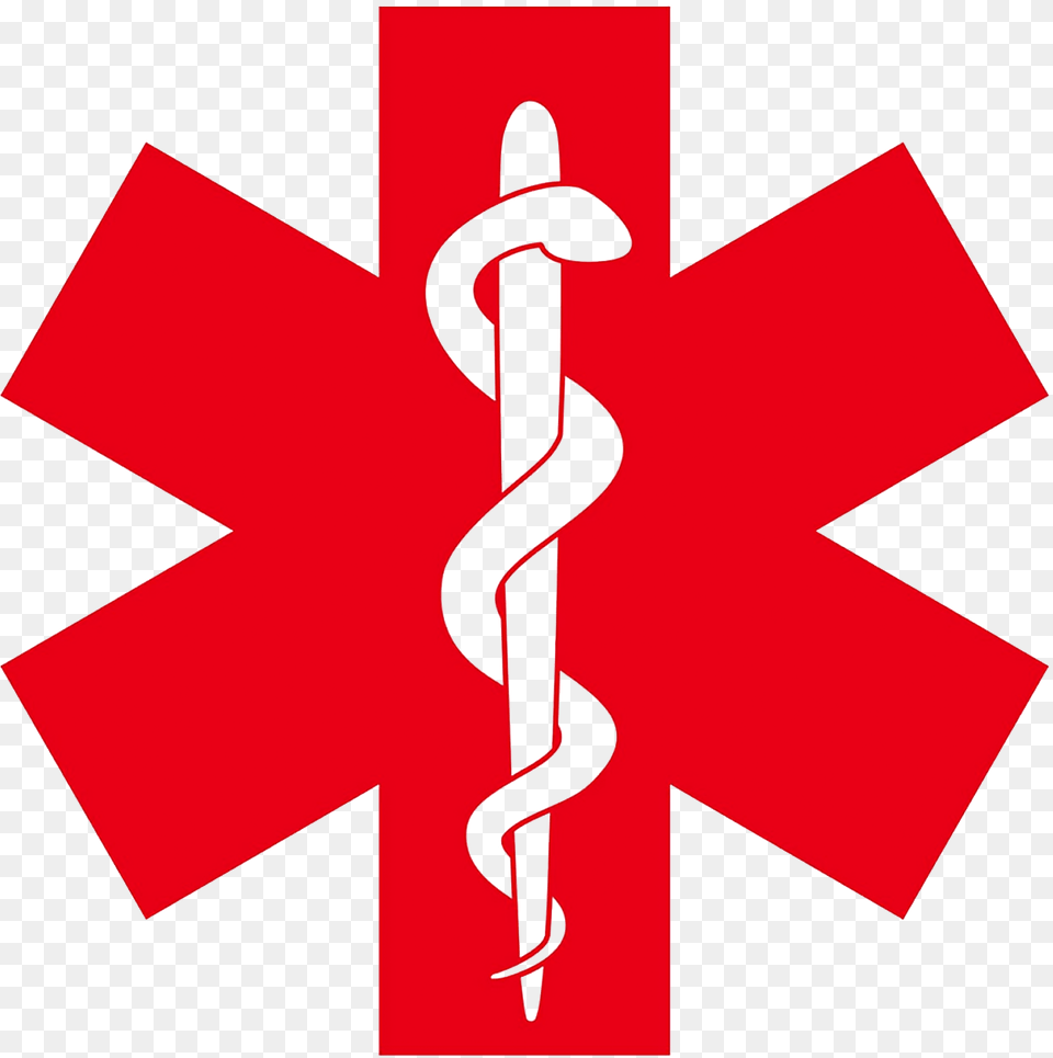 Medical Alert Logo, Symbol, Person, Cross Free Png Download