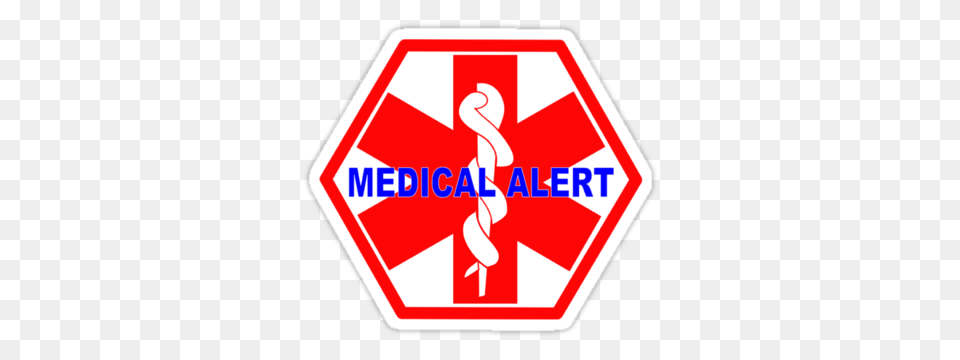 Medical Alert Symbol Clip Art, Sign, Road Sign Png Image