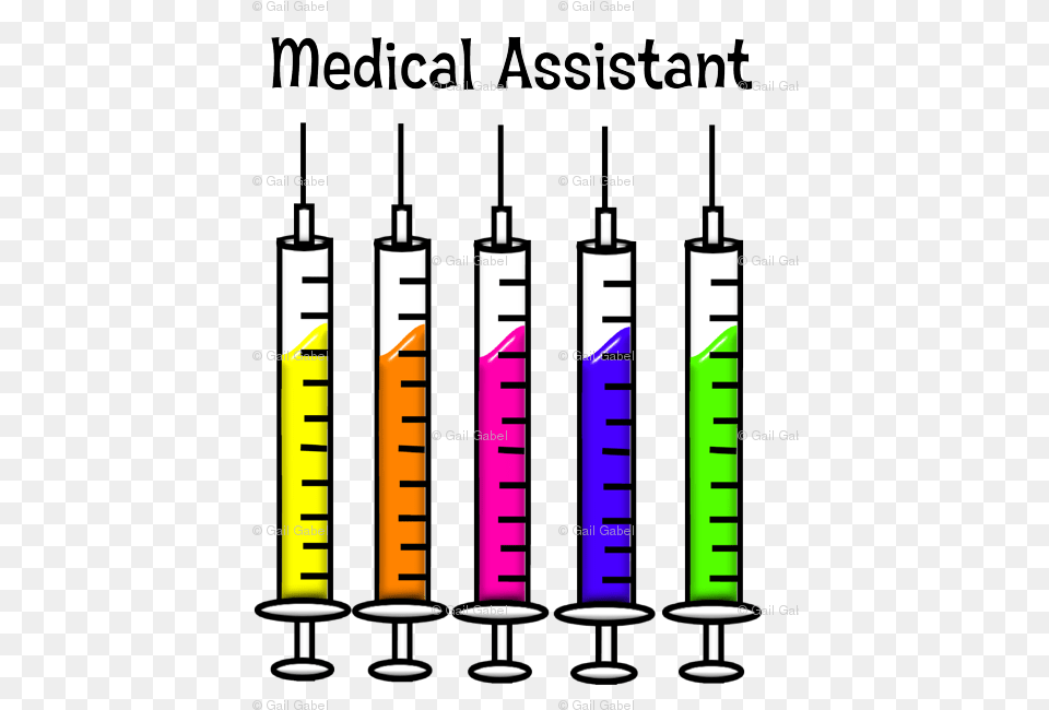 Medical Assistant Syringes Wallpaper Medical Assistant Free Clipart, Chart, Plot Png