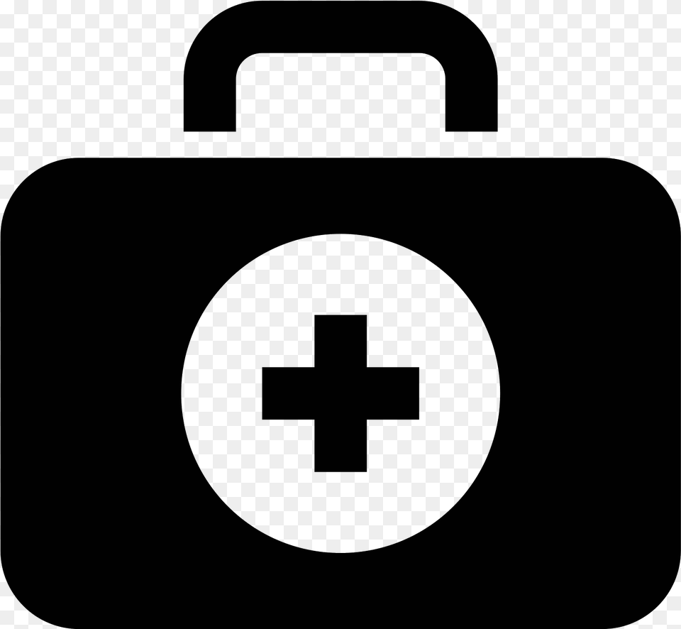 Medical Bag Camera Heart Icon, Gray Free Png Download