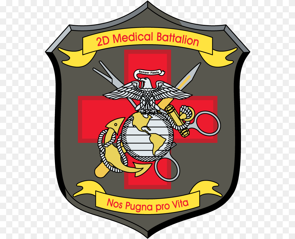 Medical Battalion Nos Pugna Pro Vita And Anchor, Armor, Logo, Symbol, Baby Png Image