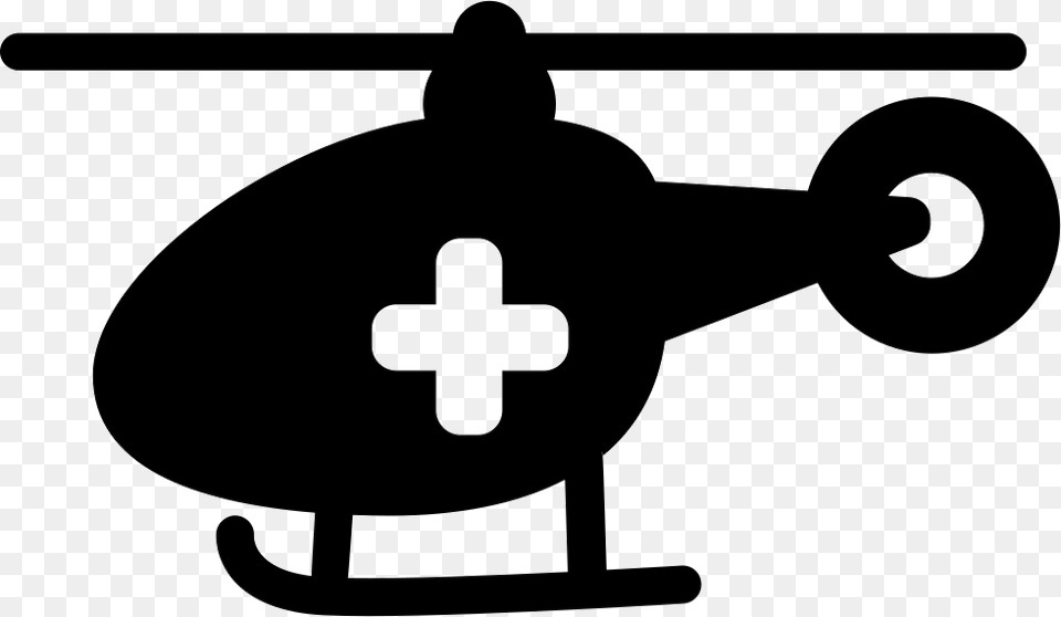Medical Chopper Transport Emergency Helicopter Icon, Aircraft, Transportation, Vehicle, Stencil Png