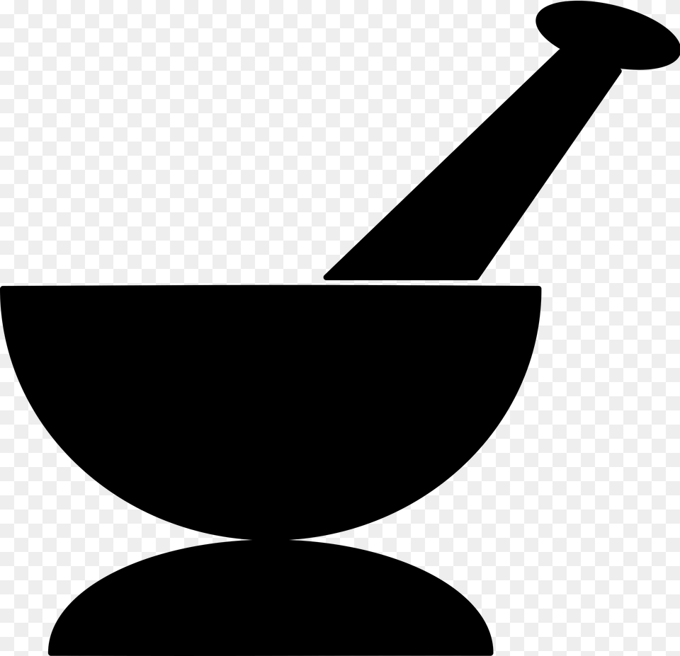 Medical Clipart Mortar And Pestle, Gray Png Image