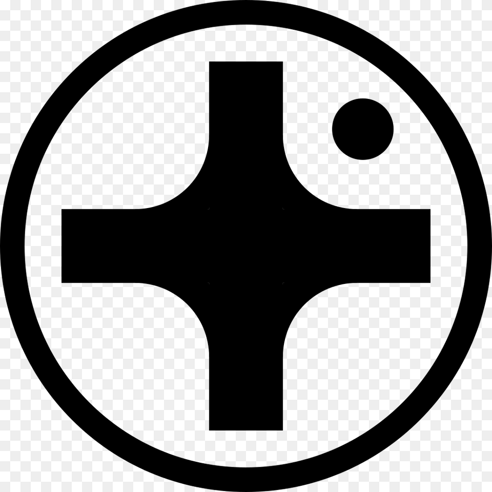 Medical Cross Icon, Gray Free Png Download