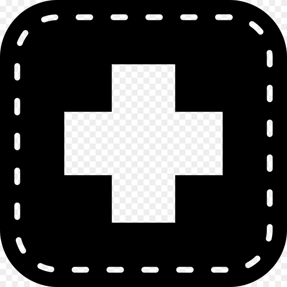 Medical Cross Symbol In A Rounded Square Comments Happy Swiss National Day 2017, First Aid Free Png Download