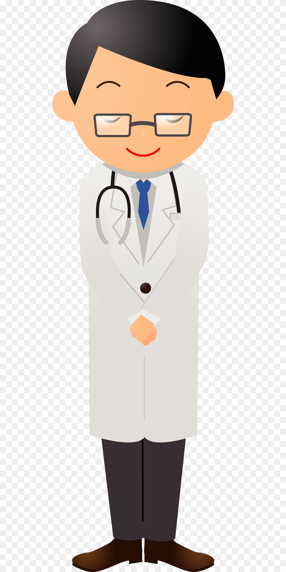 Medical Doctor Bow Clipart, Clothing, Coat, Lab Coat, Boy Free Png Download