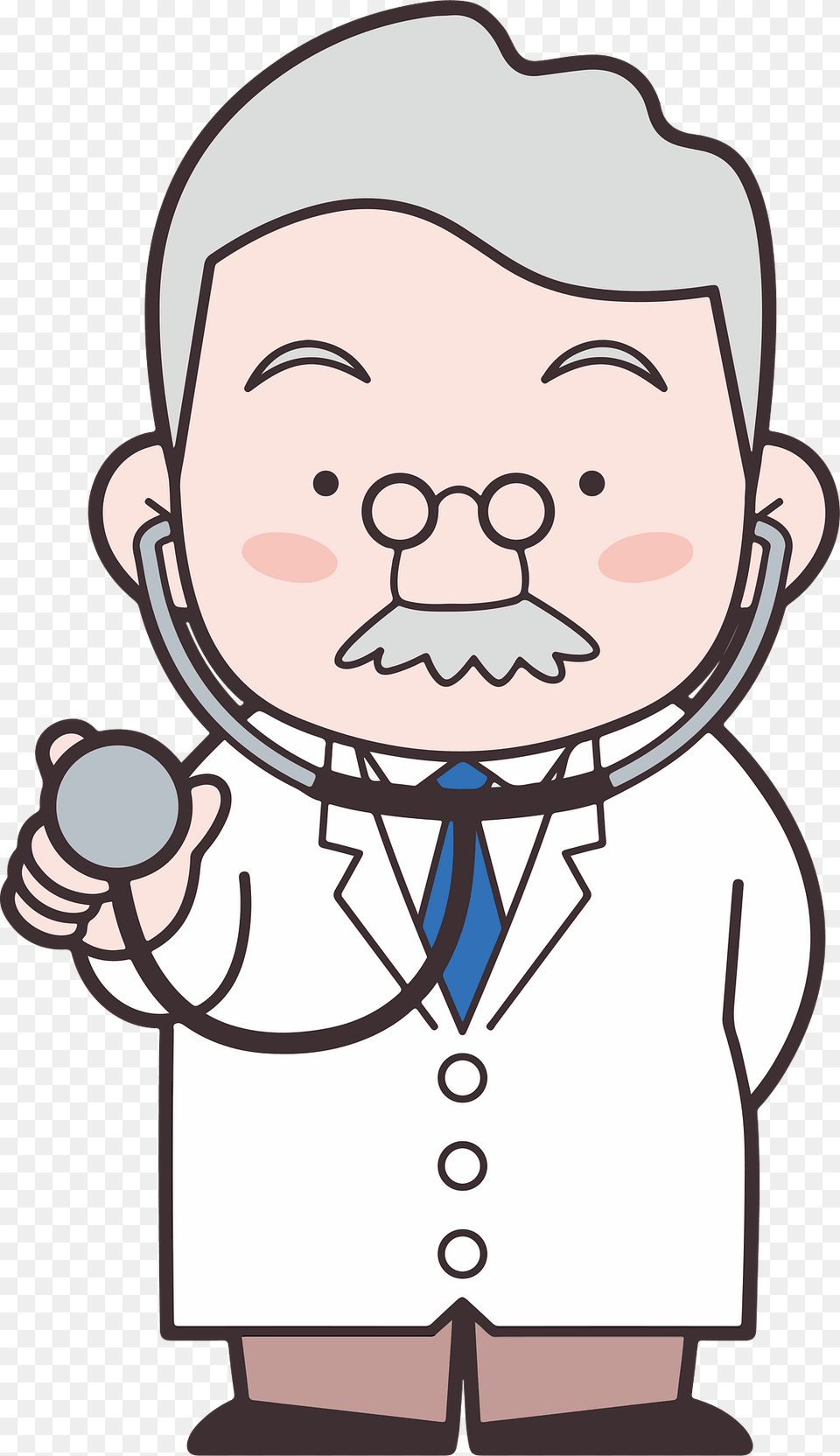 Medical Doctor Clipart, Clothing, Coat, Face, Head Png